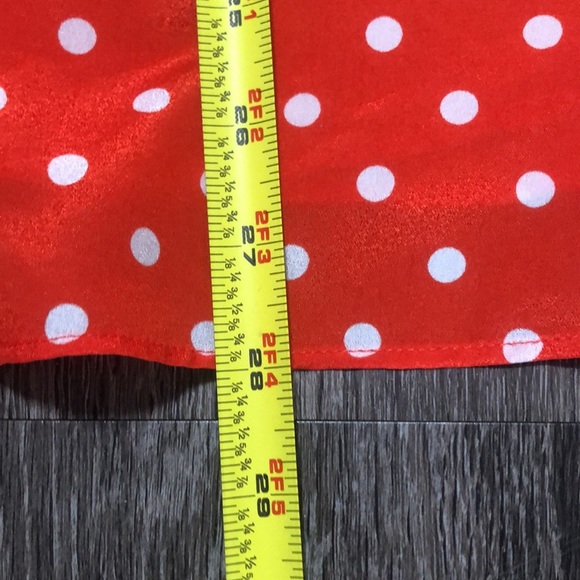 Forever 21 Orange Polka Dot Dress - Picture 9 of 9